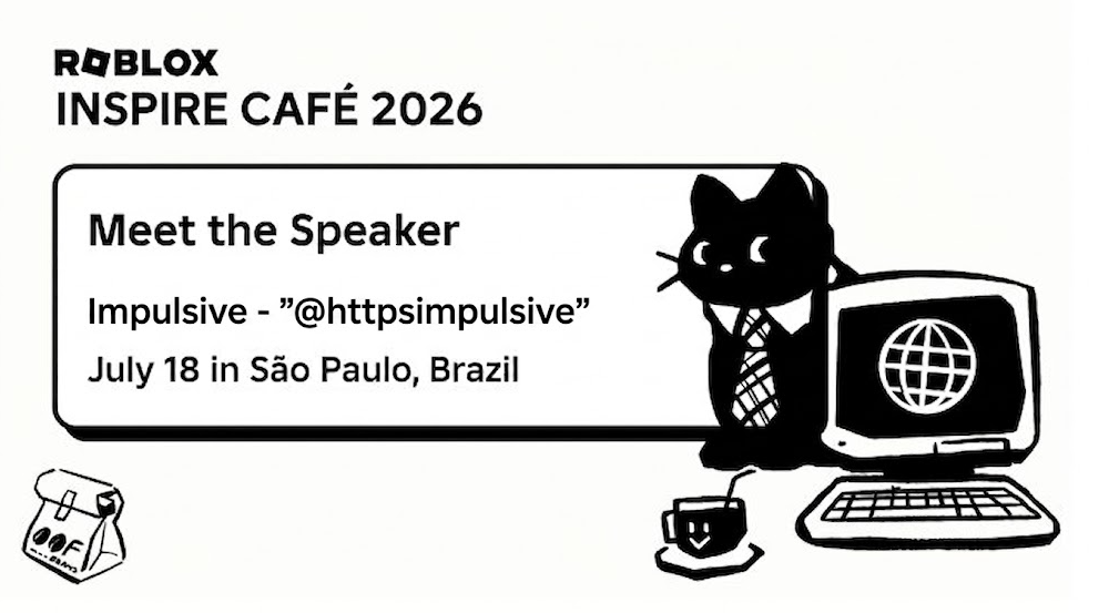 Roblox Inspire Café 2026 — Meet the Speaker